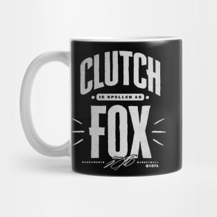 De'Aaron Fox Sacramento Clutch Mug